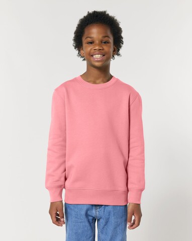 Mini Changer 2.0 - Das Iconic Kinder-Sweatshirt - Pink Joy - 3-4/98-104cm bedrucken, Art.-Nr. STSK181C36003