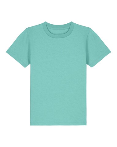 Mini Creator 2.0 - Das Iconic Kinder-T-Shirt - Pool Blue - 3-4/98-104cm bedrucken, Art.-Nr. STTK184C35703