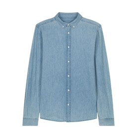 Stanley Denim Shirt - Light Wash - 3XL bedrucken, Art.-Nr. STWM967C3703X Stanley Denim Shirt - Light Wash - 3XL bedrucken, Art.-Nr. STWM967C3703X