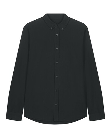 Stanley Oxford Shirt - Das Herren-Oxfordhemd - Black - 3XL bedrucken, Art.-Nr. STWM968C0023X