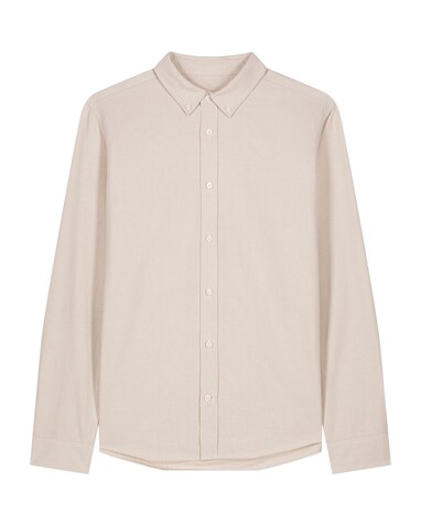 Stanley Oxford Shirt - Das Herren-Oxfordhemd - Beige Oxford - M bedrucken, Art.-Nr. STWM968C3621M Stanley Oxford Shirt - Das Herren-Oxfordhemd - Beige Oxford - M bedrucken, Art.-Nr. STWM968C3621M