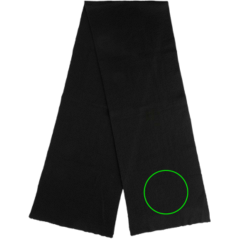 Elles AWARE™ Polylana® Schal 180x30cm schwarz bedrucken, Art.-Nr. P453.001
