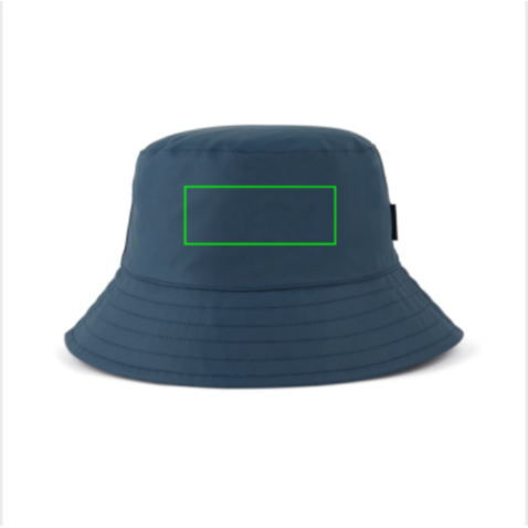 VINGA Baltimore AWARE™ Hut aus recyceltem PET navy blau bedrucken, Art.-Nr. V453115