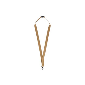 FSC-Papier-Lanyard - Natur bedrucken, Art.-Nr. LT90878-N0094