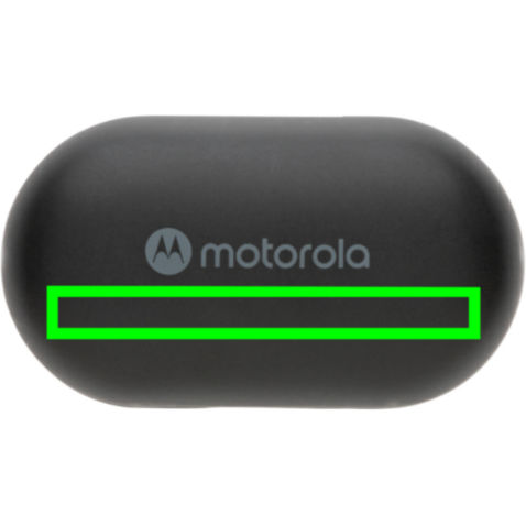 Motorola IPX5 TWS MOTO Buds 85 schwarz bedrucken, Art.-Nr. P329.501