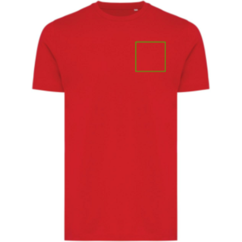 IQONIQ Bryce T-Shirt aus recycelter Baumwolle rot bedrucken, Art.-Nr. T9100.029.XS IQONIQ Bryce T-Shirt aus recycelter Baumwolle rot bedrucken, Art.-Nr. T9100.029.XS