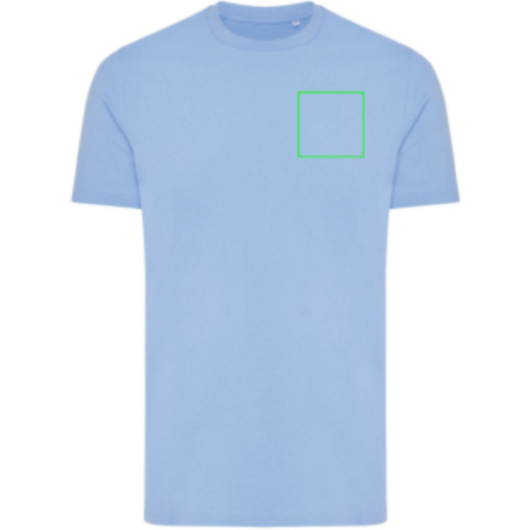 IQONIQ Bryce T-Shirt aus recycelter Baumwolle sky blue bedrucken, Art.-Nr. T9100.022.XS IQONIQ Bryce T-Shirt aus recycelter Baumwolle sky blue bedrucken, Art.-Nr. T9100.022.XS