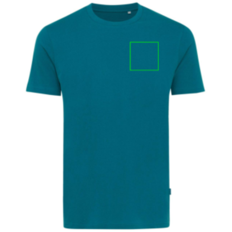 IQONIQ Bryce T-Shirt aus recycelter Baumwolle verdigris bedrucken, Art.-Nr. T9100.009.XS IQONIQ Bryce T-Shirt aus recycelter Baumwolle verdigris bedrucken, Art.-Nr. T9100.009.XS