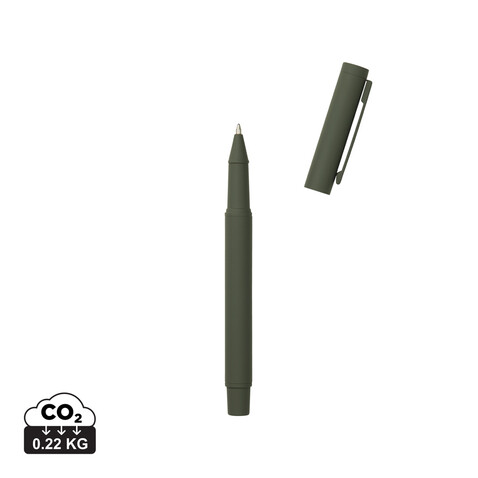 VINGA Baltimore Stift aus RCS recyceltem Stainless-Steel grün bedrucken, Art.-Nr. V1690007 VINGA Baltimore Stift aus RCS recyceltem Stainless-Steel grün bedrucken, Art.-Nr. V1690007