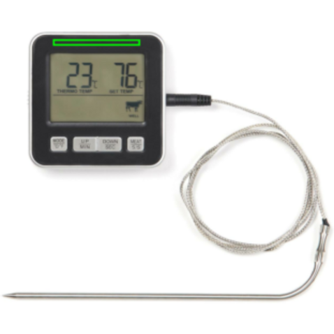 VINGA Hays Thermometer schwarz bedrucken, Art.-Nr. 5124