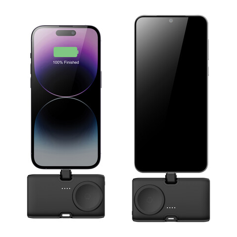 Urban Vitamin San Diego 20W PD RCS Powerbank &amp; WatchCharger schwarz bedrucken, Art.-Nr. P322.8601