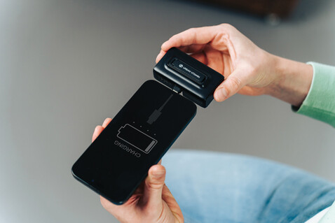 Urban Vitamin San Diego 20W PD RCS Powerbank &amp; WatchCharger schwarz bedrucken, Art.-Nr. P322.8601