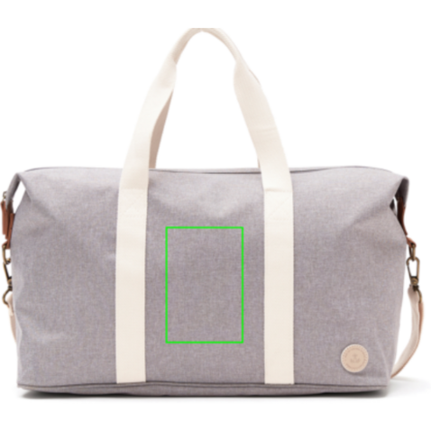 VINGA Sortino Wochenendtasche grau bedrucken, Art.-Nr. 517001