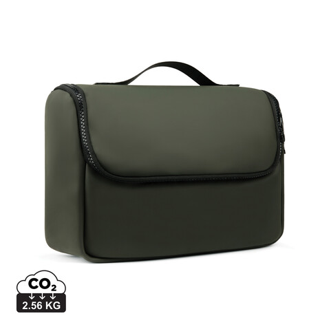 VINGA Baltimore Reise-Kosmetiktasche grün bedrucken, Art.-Nr. V820027