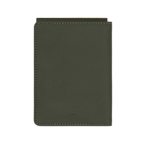 VINGA Baltimore RCS recycelte Polyester-RFID-Reisepasshülle grün bedrucken, Art.-Nr. V8200107 VINGA Baltimore RCS recycelte Polyester-RFID-Reisepasshülle grün bedrucken, Art.-Nr. V8200107