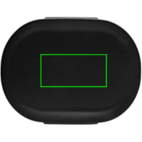Avira Atlas Lunchbox aus RCS recyceltem PP 700ml schwarz bedrucken, Art.-Nr. P438.071