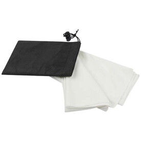 Lucas RPET Sporthandtuch 30 × 80 cm, weiss bedrucken, Art.-Nr. 11350101 Lucas RPET Sporthandtuch 30 × 80 cm, weiss bedrucken, Art.-Nr. 11350101