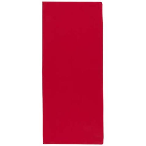 Lucas RPET Sporthandtuch 30 × 80 cm, rot bedrucken, Art.-Nr. 11350121