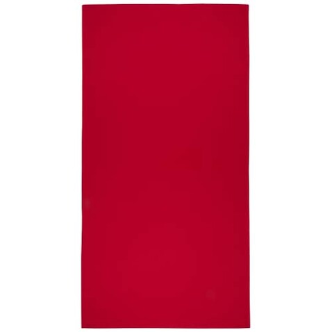 Lucas RPET Sporthandtuch 70 × 140 cm, rot bedrucken, Art.-Nr. 11350321 Lucas RPET Sporthandtuch 70 × 140 cm, rot bedrucken, Art.-Nr. 11350321