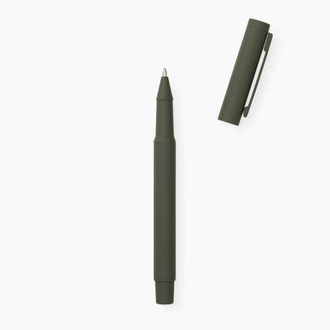 VINGA Baltimore Stift aus RCS recyceltem Stainless-Steel grün bedrucken, Art.-Nr. V1690007 VINGA Baltimore Stift aus RCS recyceltem Stainless-Steel grün bedrucken, Art.-Nr. V1690007