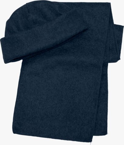 Winter-Set aus Polyester-Fleece Russo – Blau bedrucken, Art.-Nr. 005999999_1745