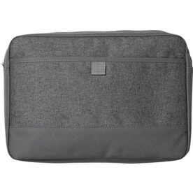 Laptop/Tablet-Tasche aus Polycanvas Leander – Grau bedrucken, Art.-Nr. 003999999_2140