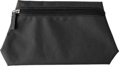 Kosmetiktasche aus Polyester Bonnie – Schwarz bedrucken, Art.-Nr. 001999999_6392