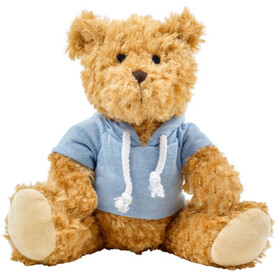 Plüsch-Teddybär Monty – Hellblau bedrucken, Art.-Nr. 018999999_8182