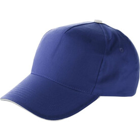 Baseball-Cap aus Baumwolle Beau – Kobaltblau bedrucken, Art.-Nr. 023999999_9114