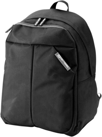 GETBAG Rucksack aus Polyester Kasimir – Schwarz bedrucken, Art.-Nr. 001999999_9383