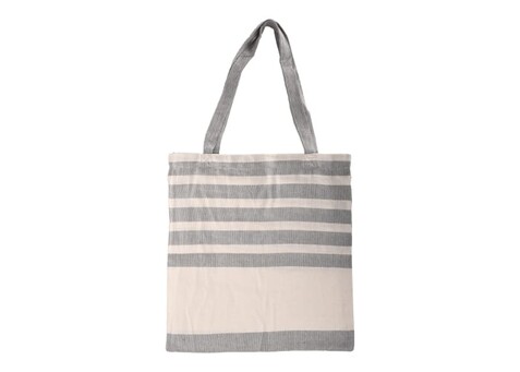Sagaform Ella Hamam Tasche 41x38 cm - Grau bedrucken, Art.-Nr. LT52001-N0061
