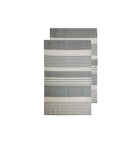 Sagaform Ella Küchentuch 50x70cm, 2er-Pack - Grau bedrucken, Art.-Nr. LT52005-N0061