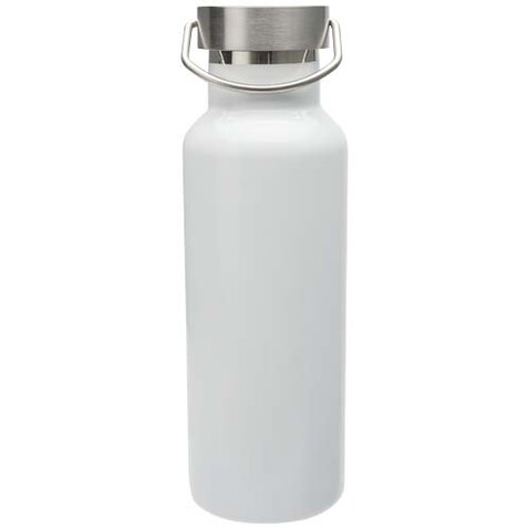 Thor 500 ml RCS-zertifizierte Trinkflasche aus Edelstahl, weiss bedrucken, Art.-Nr. 10081901