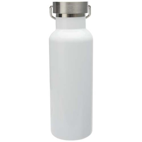 Thor 500 ml RCS-zertifizierte Trinkflasche aus Edelstahl, weiss bedrucken, Art.-Nr. 10081901