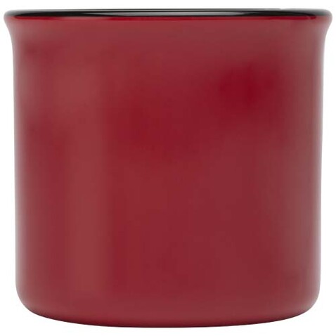 Bari Keramiktasse 240 ml, rot bedrucken, Art.-Nr. 10084421