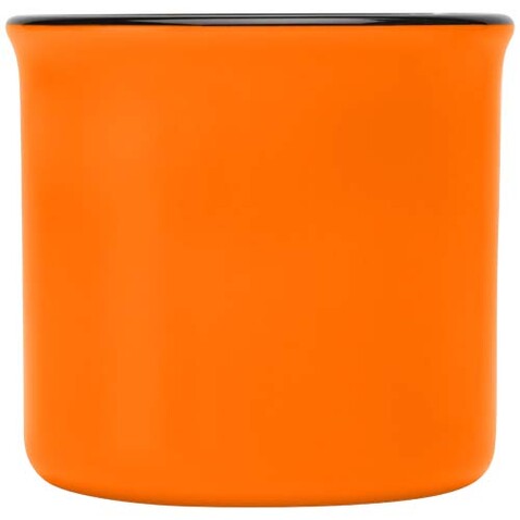 Bari Keramiktasse 240 ml, orange bedrucken, Art.-Nr. 10084431