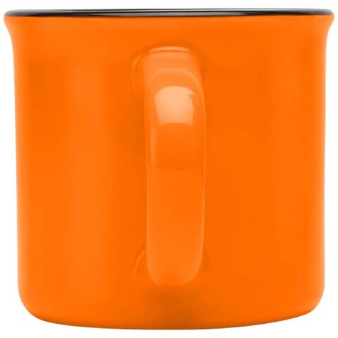 Bari Keramiktasse 240 ml, orange bedrucken, Art.-Nr. 10084431