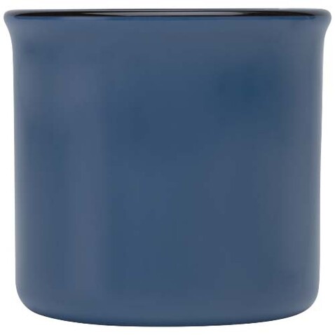 Bari Keramiktasse 240 ml, Ozeanblau bedrucken, Art.-Nr. 10084451