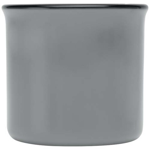 Bari Keramiktasse 240 ml, grau bedrucken, Art.-Nr. 10084482