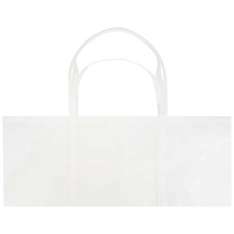 Jumbo Extra große Tragetasche aus recyceltem GRS Non Woven 65 L, weiss bedrucken, Art.-Nr. 13008301