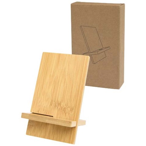 Ceibo Abnehmbare Smartphonehalterung aus Bambus, holz bedrucken, Art.-Nr. 10460571