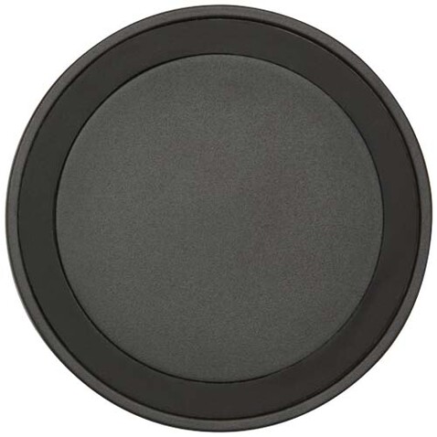Freal 15W Kabelloses Ladepad aus recyceltem Kunststoff, schwarz bedrucken, Art.-Nr. 12443490