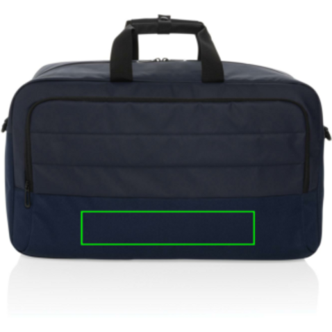 Armond AWARE™ RPET Weekend-Duffel navy blau bedrucken, Art.-Nr. P707.245