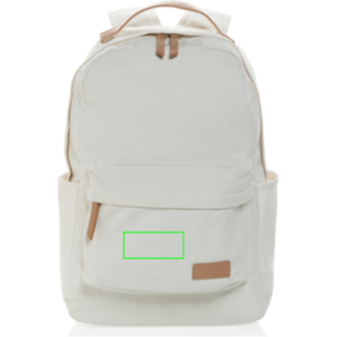 Impact AWARE™ 16 oz. rCanvas Rucksack off white bedrucken, Art.-Nr. P760.220