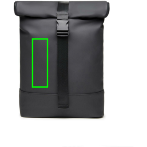 VINGA Baltimore Fahrradtasche schwarz bedrucken, Art.-Nr. 501819