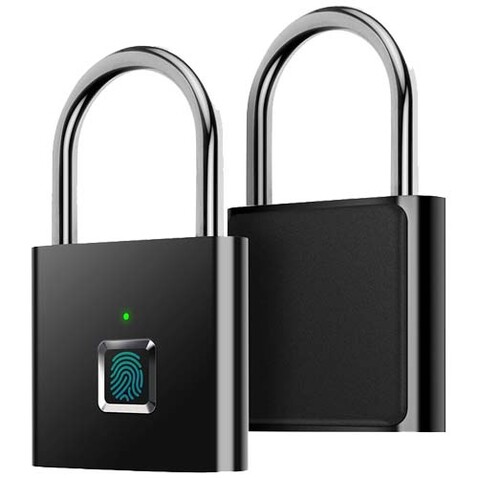 SCX.design T11 smartes Fingerabdruck Schloss, schwarz bedrucken, Art.-Nr. 2PX15790