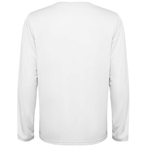 Estoril Langarm-Shirt für Kinder, weiss bedrucken, Art.-Nr. K04321ZM Estoril Langarm-Shirt für Kinder, weiss bedrucken, Art.-Nr. K04321ZM