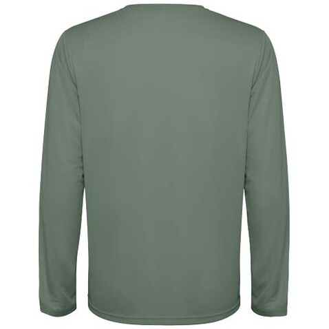 Estoril Langarm-Shirt für Kinder, Laurel green bedrucken, Art.-Nr. K0432D7M
