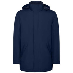 America wattierter Parka für Kinder, Navy Blue bedrucken, Art.-Nr. K50721RD