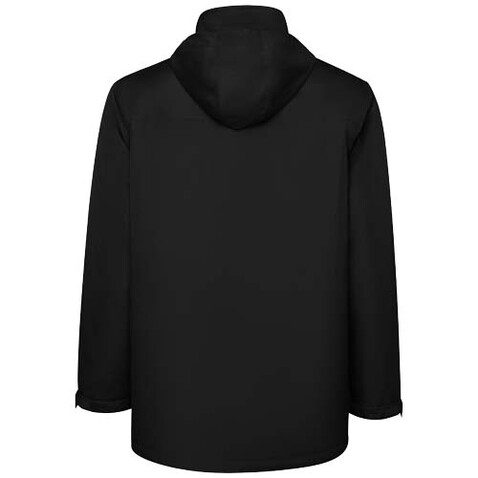 America wattierter Parka für Kinder, schwarz bedrucken, Art.-Nr. K50723OM America wattierter Parka für Kinder, schwarz bedrucken, Art.-Nr. K50723OM